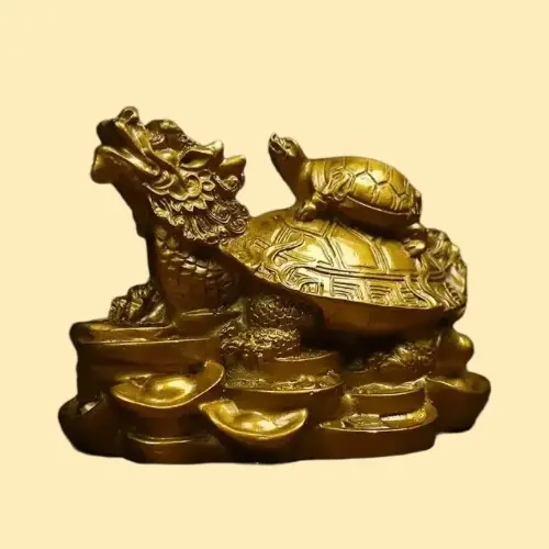 龍龜小雕像